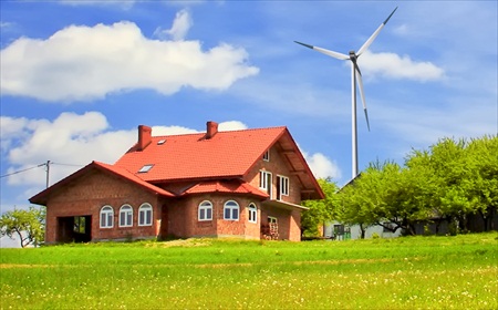 wind turbines at home